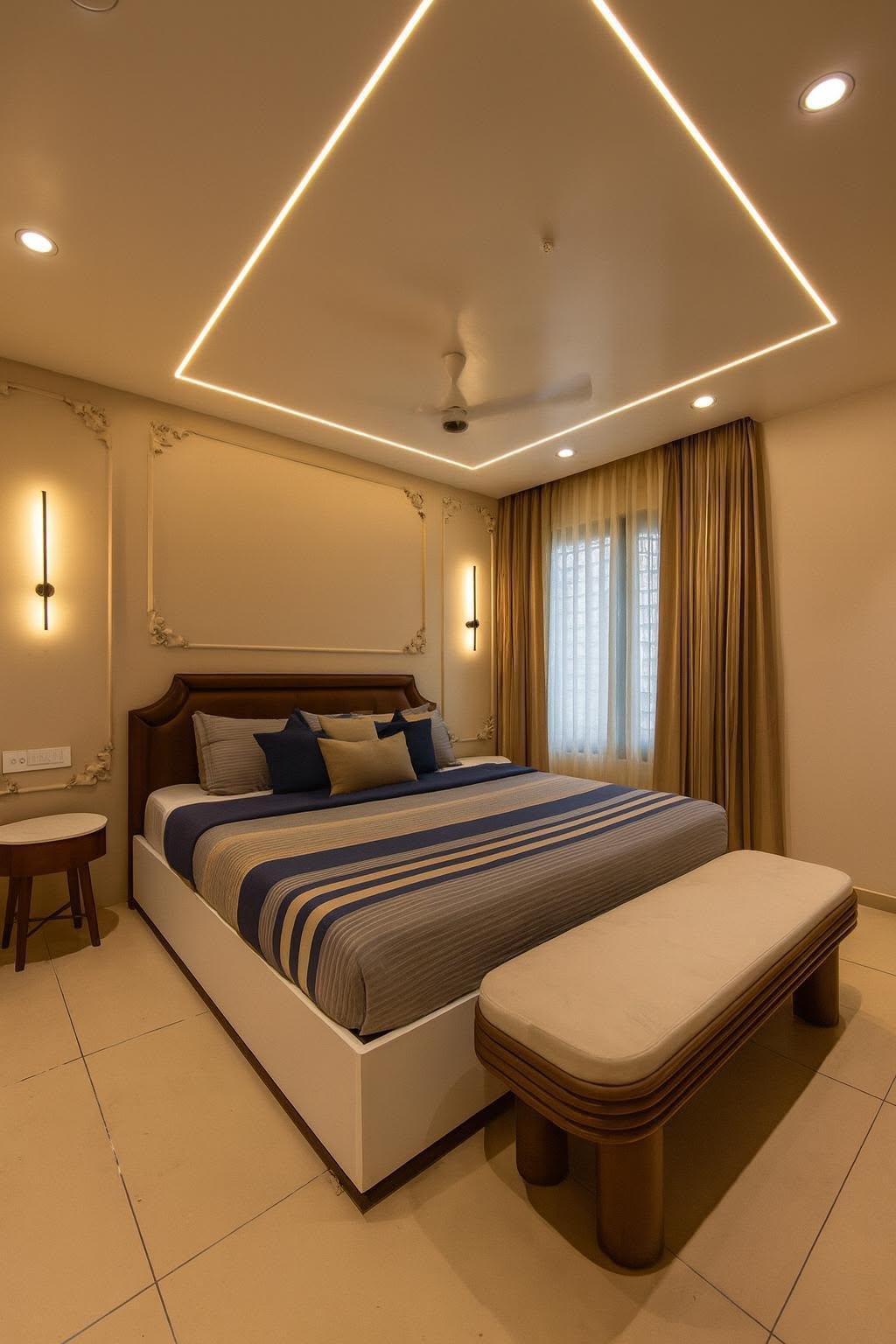 Elegant bedroom