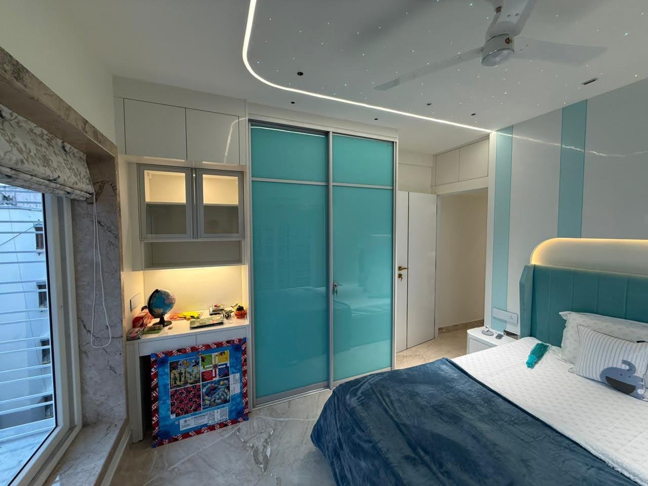 Modern bedroom interior