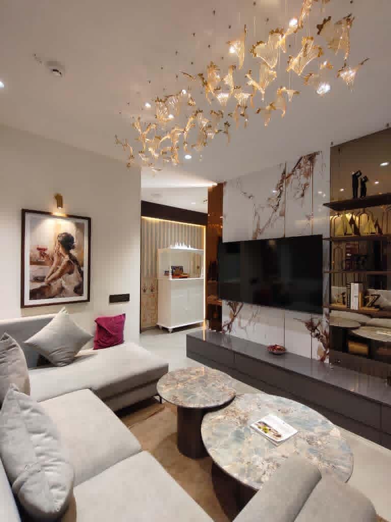 Completed interior design project